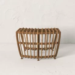 Topanga Club Chair With Ottoman - Blue/Brown - Opalhouse™ Designed With Jungalow™ -Opalhouse GUEST 048f6de4 390f 4e50 b0fa ab18b80d899e