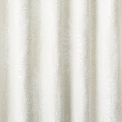 1pc Blackout Palm Frond Chenille Jacquard Window Curtain Panel - Opalhouse™ Designed With Jungalow™ 3 1pc Blackout Palm Frond Chenille Jacquard Window Curtain Panel - Opalhouse™ Designed With Jungalow™ - Image 3