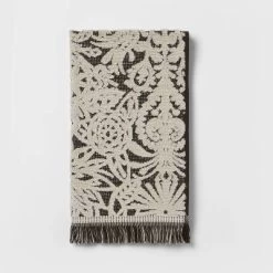 Allover Pattern Towels Black/White - Opalhouse -Opalhouse GUEST 30c6811e d445 43c2 9fb7 680ce0df8a36