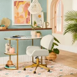 24" X 30" Floral Abstract Unframed Wall Canvas Pink - Opalhouse™ Designed With Jungalow™