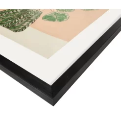 (Set Of 3) 9" X 18"/14" X 14"/16" X 20" Floral Mixed Size Frames Black - Opalhouse™ Designed With Jungalow™ -Opalhouse GUEST 542ff5be 5350 4544 bfb1 36366b0b30f3