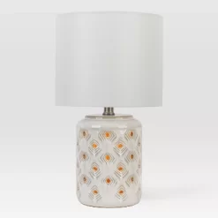 Diamond Cutout Table Lamp With Lit Base - Opalhouse™ 8 Diamond Cutout Table Lamp With Lit Base - Opalhouse™ -Opalhouse GUEST 60da54ce 0527 407f a2b6 270a9b9bd46a