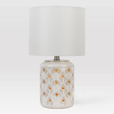 Diamond Cutout Table Lamp With Lit Base - Opalhouse™ 4 Diamond Cutout Table Lamp With Lit Base - Opalhouse™ - Image 4