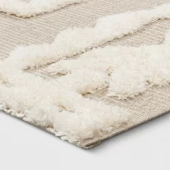 Outdoor Rug Tufted Cream - Opalhouseā¢
