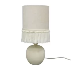 Small Table Lamp With Fringe Shade Off-White (Includes LED Light Bulb) - Opalhouse™ Designed With Jungalow™ -Opalhouse GUEST 7b52390b 0f9b 4c1c be8b 991b426944b8