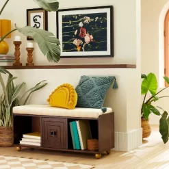 Serra Bench With Cushion - Opalhouse™ Designed With Jungalow™