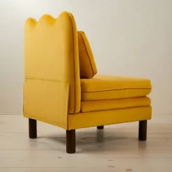Bencia Slipper Chair Mustard - Opalhouse™ Designed With Jungalow™ -Opalhouse GUEST a0cf3891 5fcb 4e49 b2aa 64b42fb9e215